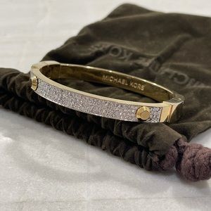 Michael Kors Astor Pave Stud Bangle
